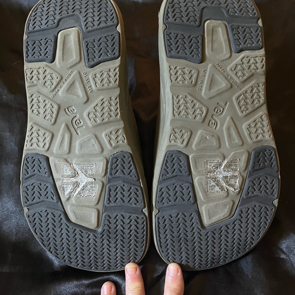 Teva‎ Ultra Comfort Slip-On Cushioned Sandals - Olive Mens Size 8/womens Size 10 - Picture 5 of 9